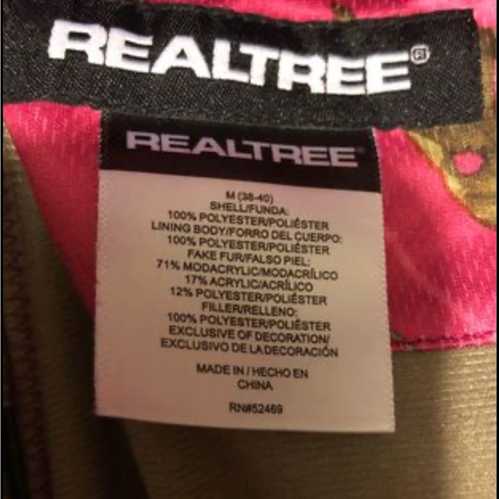 Girl jacket camouflage
